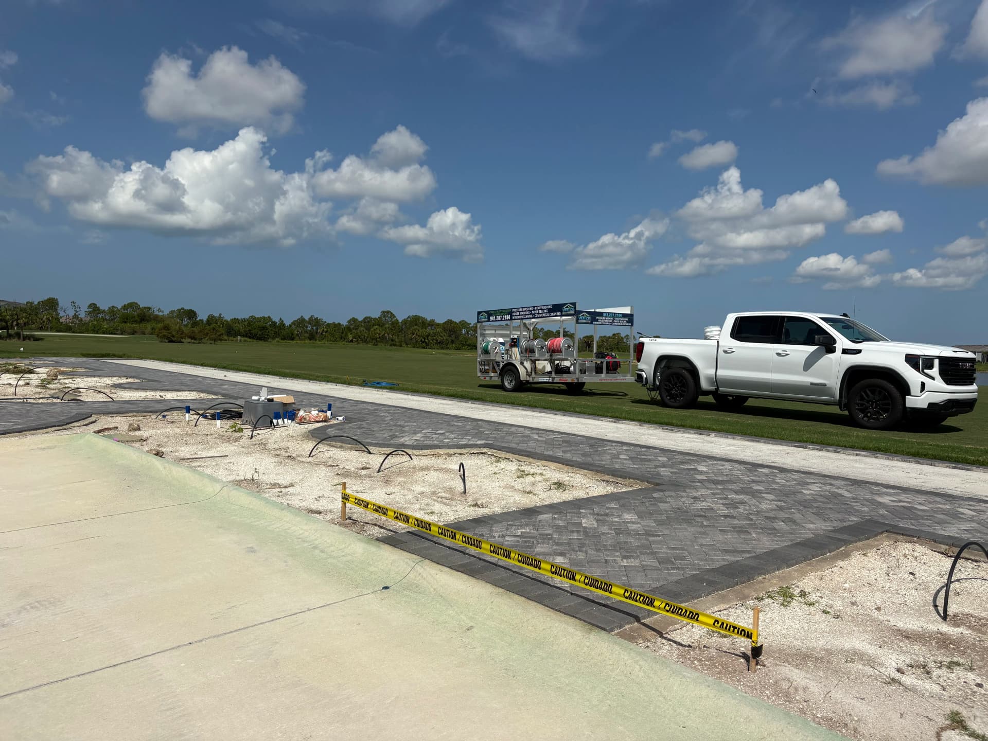 Gallery photos for Paver Sealing at Wellen Park Golf & Country Club: Image #1