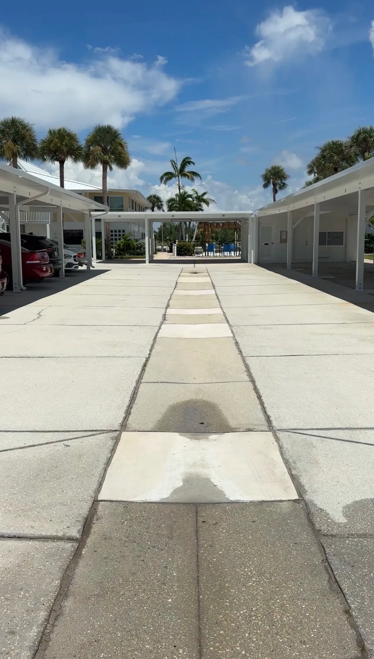 Gallery photos for Parking Lot and Sidewalk Pressure Washing at Bahia Vista Club Venice: Image #2