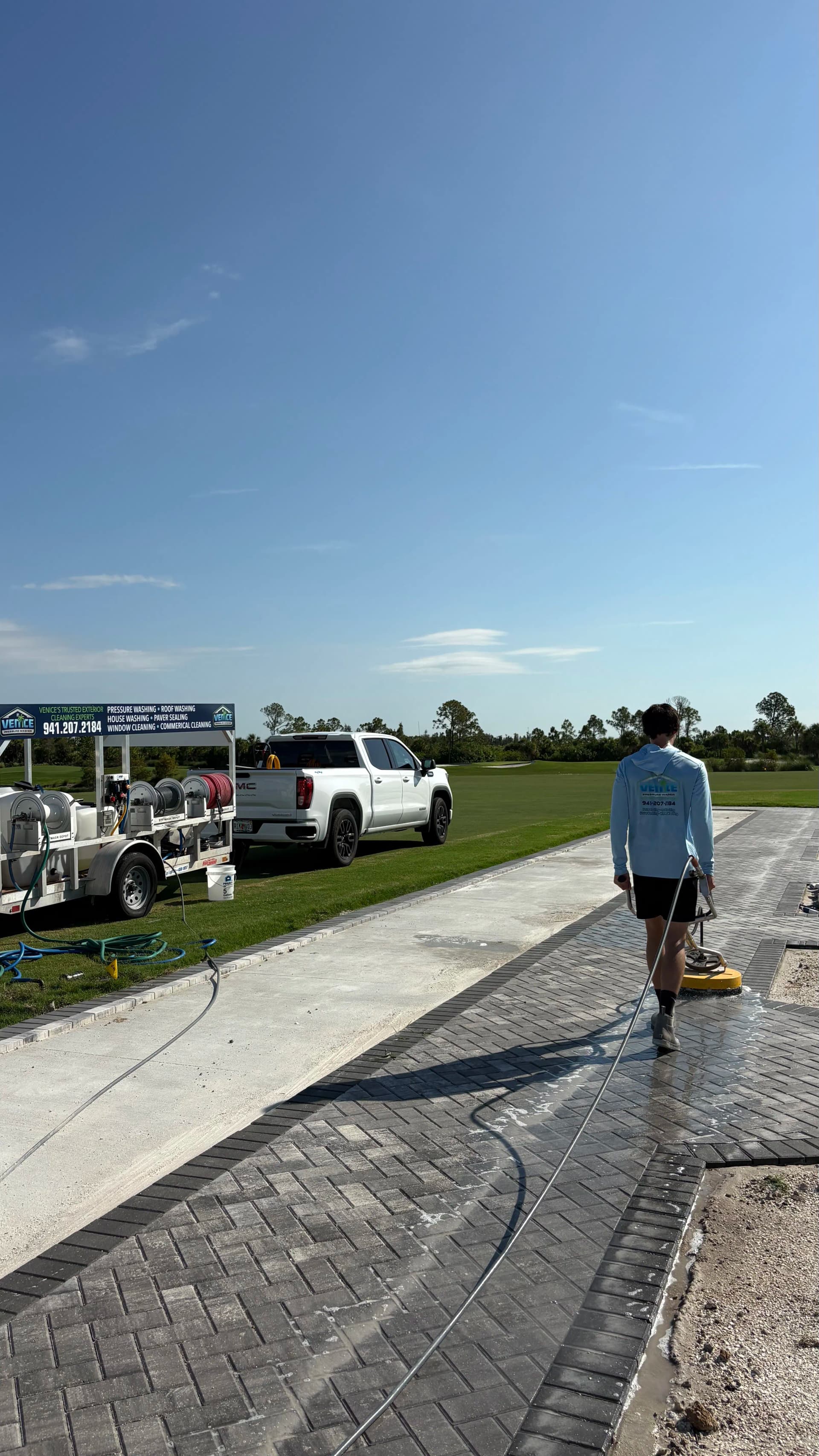 Gallery photos for Paver Sealing at Wellen Park Golf & Country Club: Image #2